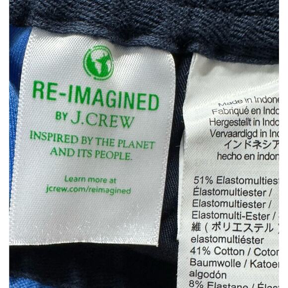 J.Crew Shorts Mens Size Large Blue Everyday Drawstring Elastic Waist Preppy NEW - Picture 9 of 10